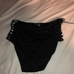 High waist bikini bottoms